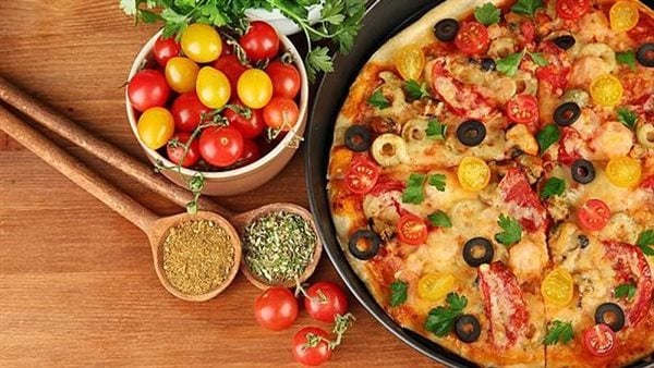 طريقة عمل البيتزا الصيامى